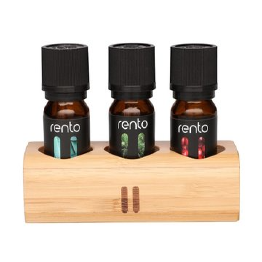 Saunaessenz 3x10 ml mit Halter