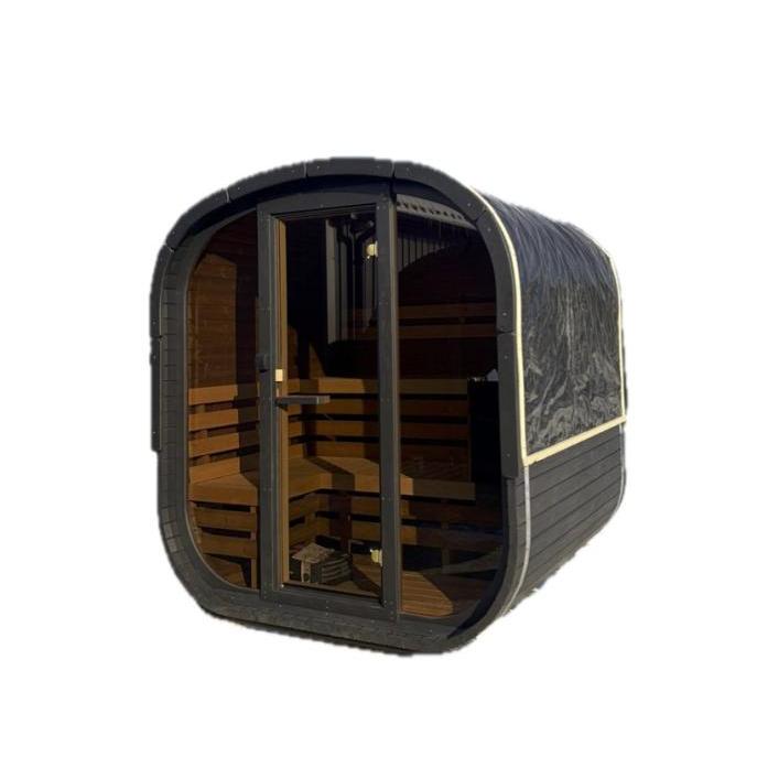 Sauna-TINY - Skandinavisches Fichtenholz